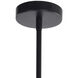 Hewitt 3 Light 7 inch Black / Brass / Black Chandelier Ceiling Light, Small